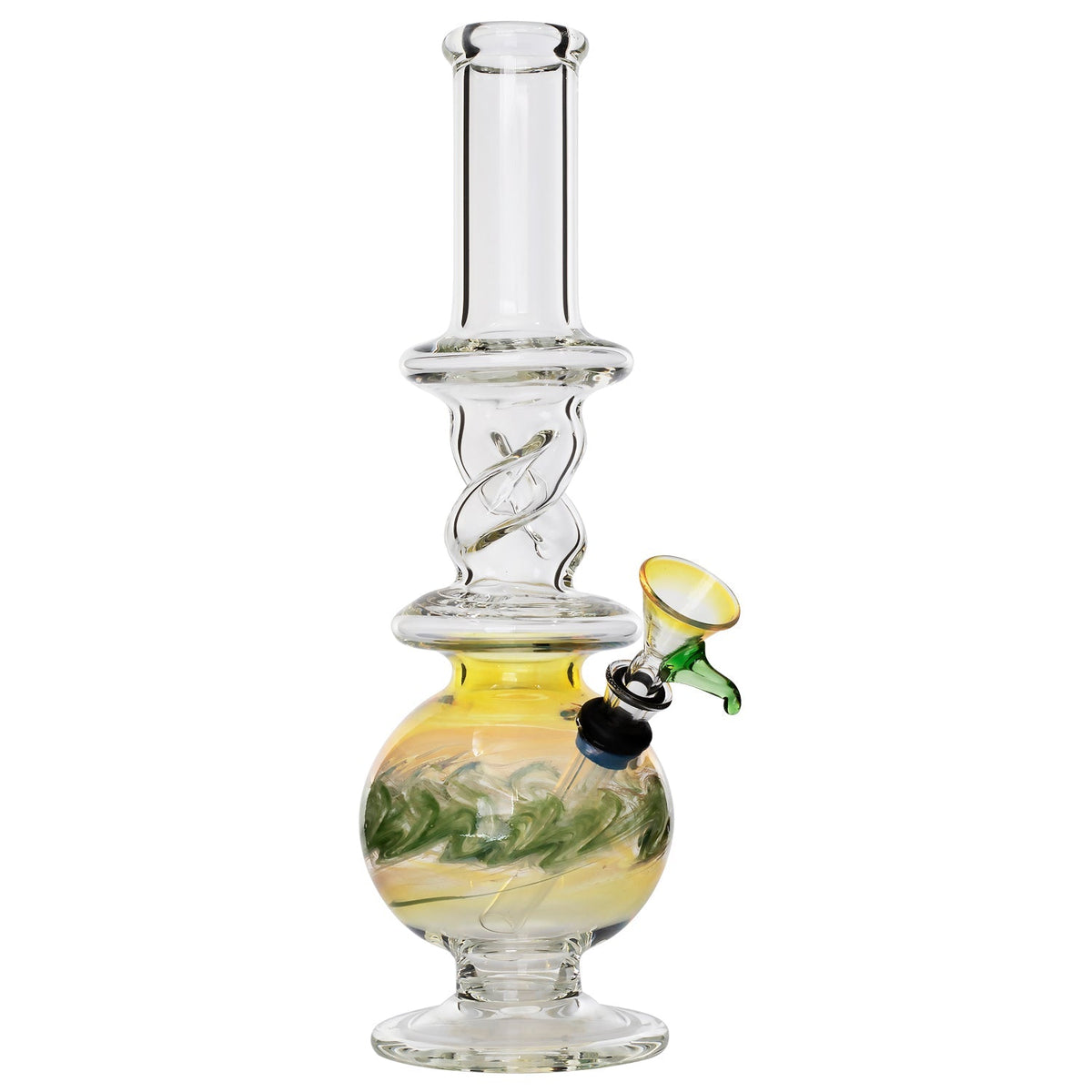 LA Pipes - "The Typhoon Twister" Glass Bong