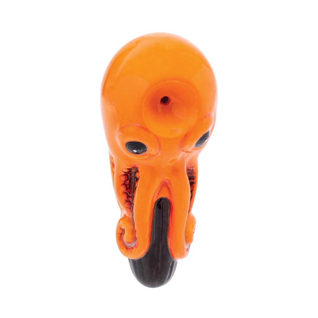 WACKY BOWLZ - OCTOPUS CERAMIC HAND PIPE