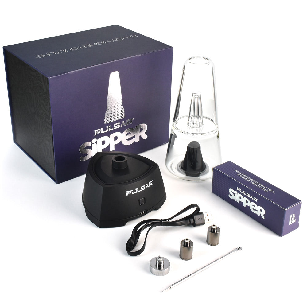 Pulsar ~ Sipper Wax & 510 Cartridge Vaporizer Bubbler