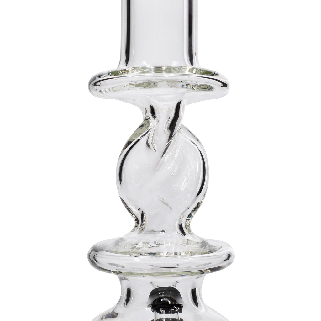 LA Pipes - "The Typhoon Twister" Glass Bong