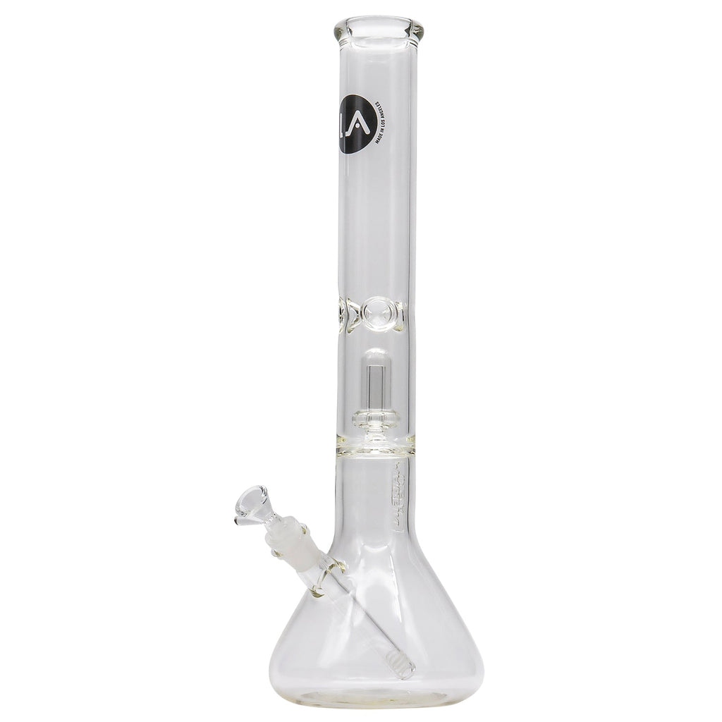 LA Pipes - Thick Glass Beaker Showerhead Perc Bong