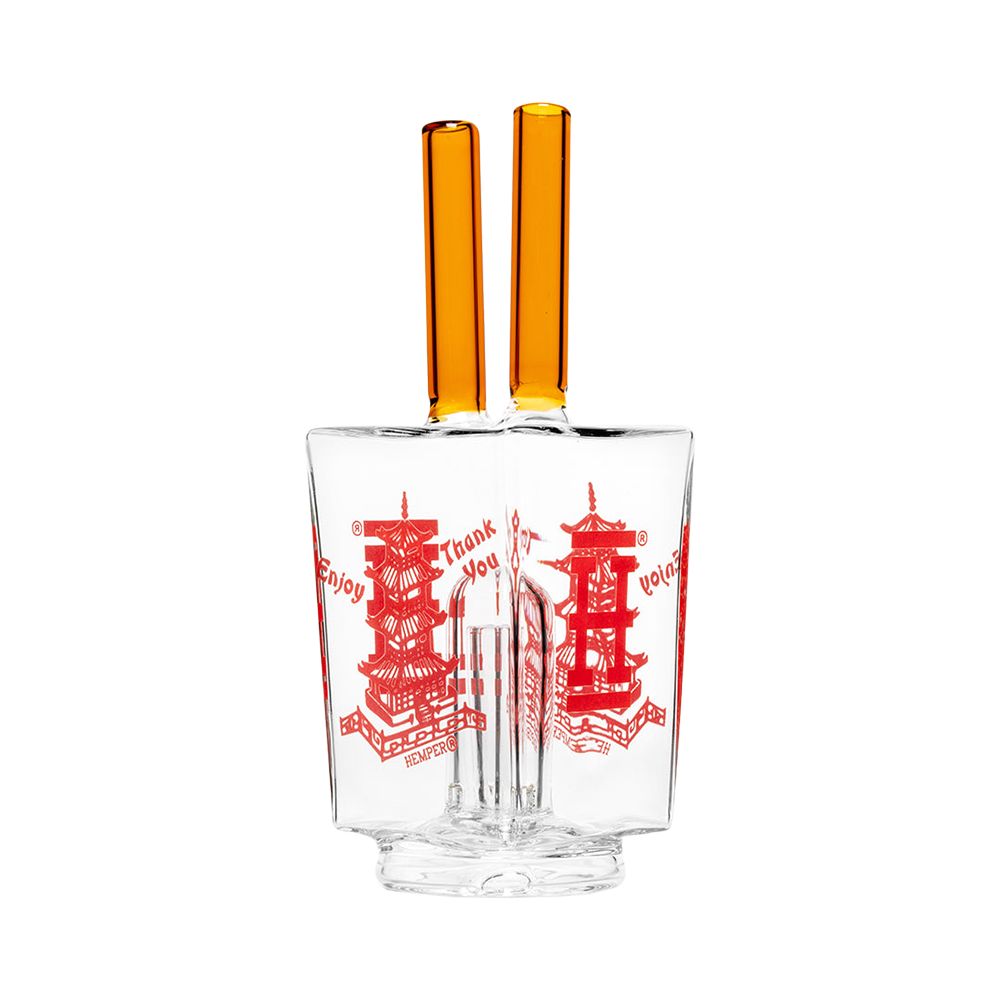 HEMPER - Chinese Takeout Glass Attachment for Puffco Peak & Peak Pro - 5.25