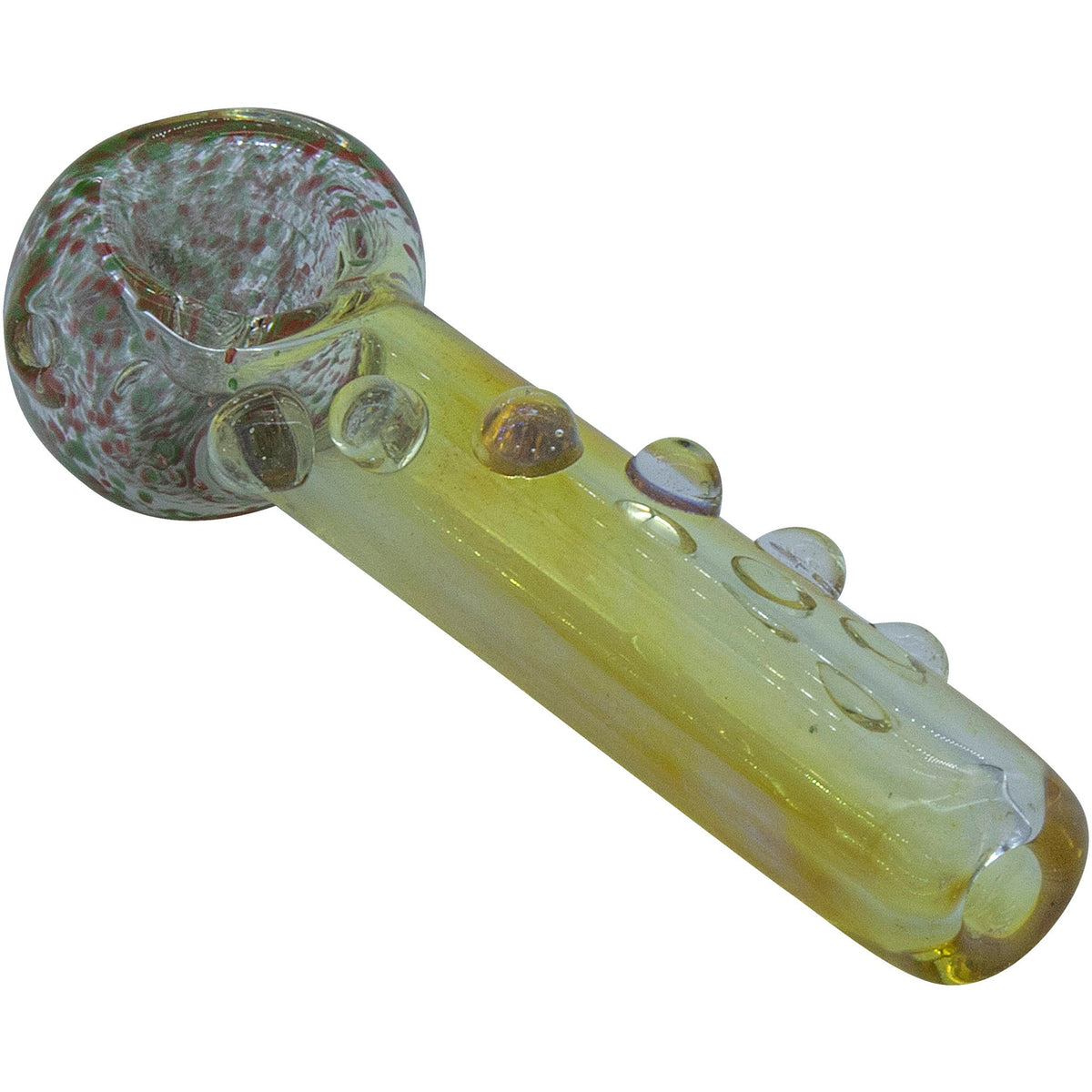 LA Pipes - "Razorback" Silver Fumed Mini Spoon (Various Colors)