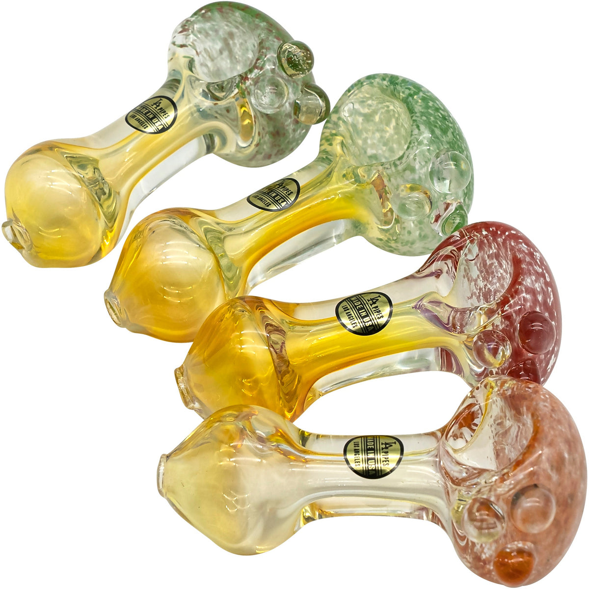 LA Pipes - "Thick Neck Freckles" Spoon Pipe