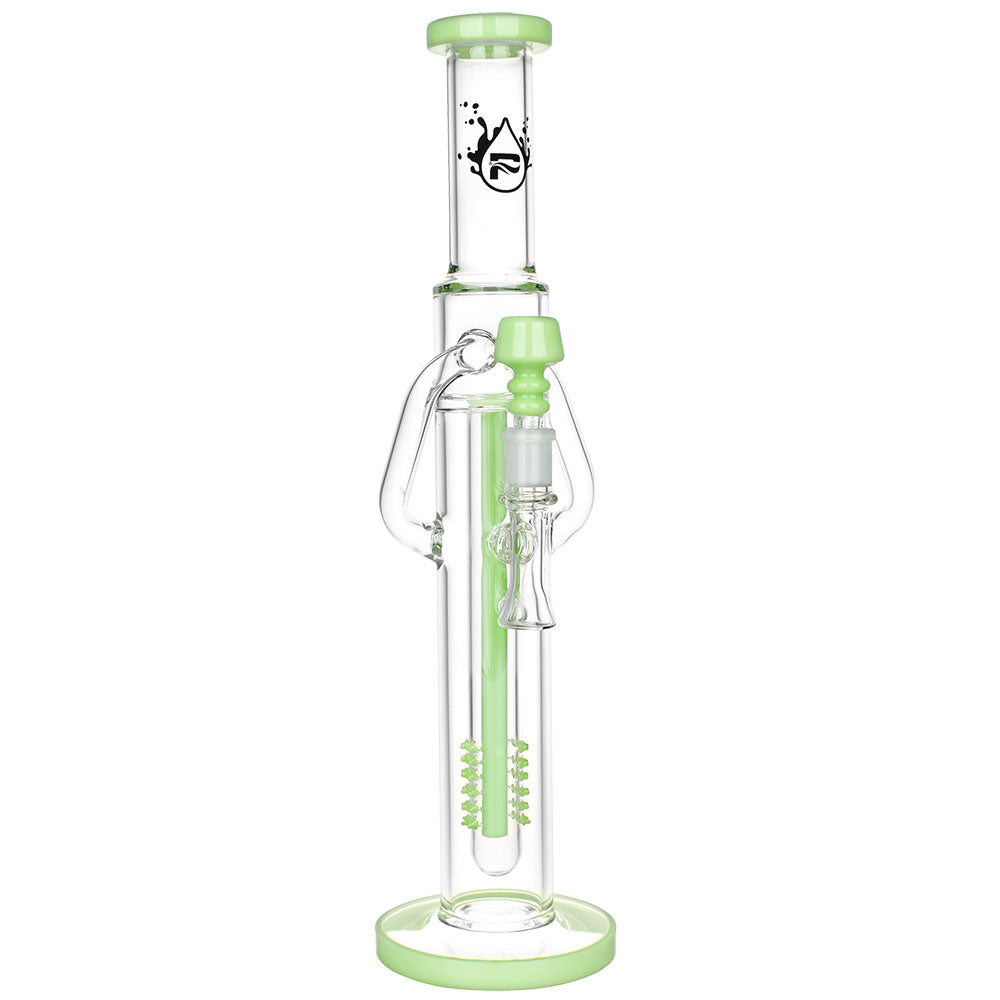 Pulsar ~ Deep Pocket Tube Recycler Water Pipe | 16" | 14mm F