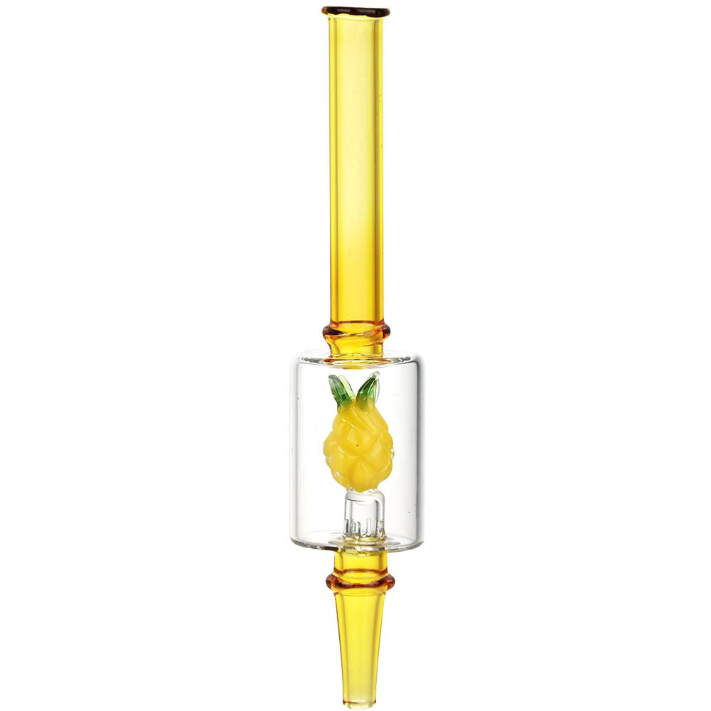 Pulsar ~ Fruit Series Pineapple Express Glow In The Dark Dab Rig Kit - 8" / 14mm F
