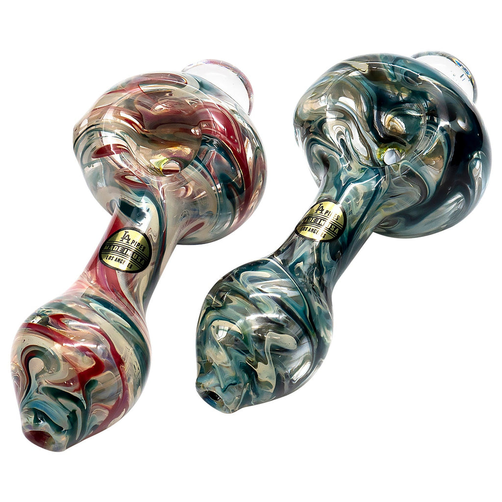 LA Pipes - "Primordial Ooze" Glass Spoon Pipe