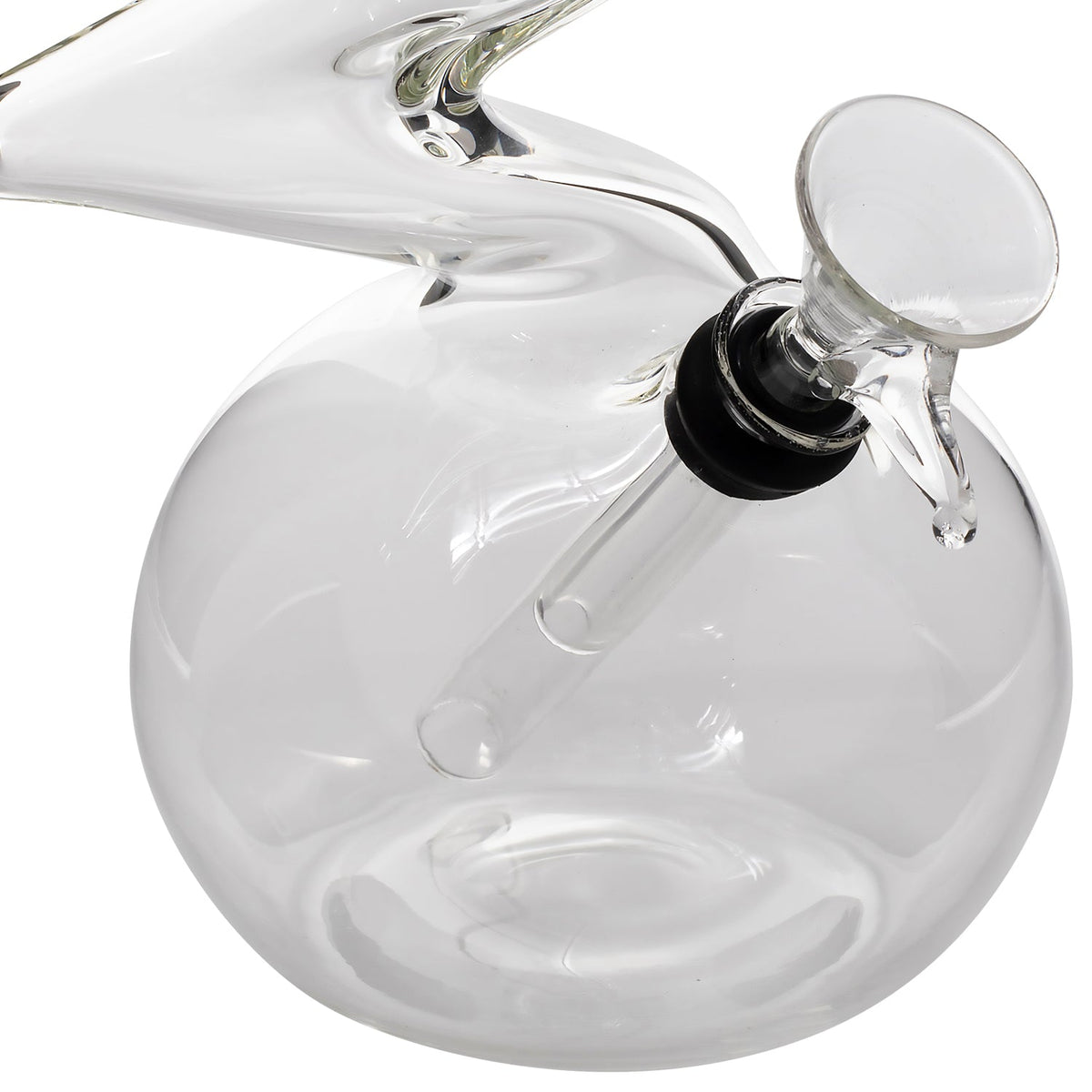 LA Pipes - "Jacob's Ladder" Crystal Clear Zong Bong