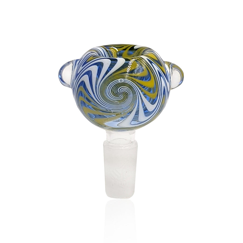 Honeybee Herb ~ GLASS FLOWER BOWL (FB-10)