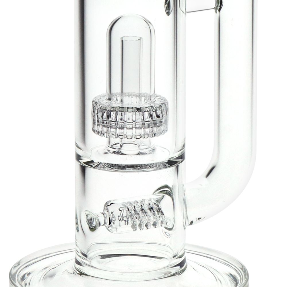 Pulsar ~ High Function Stacked Glass Water Pipe - 15" / 14mm F