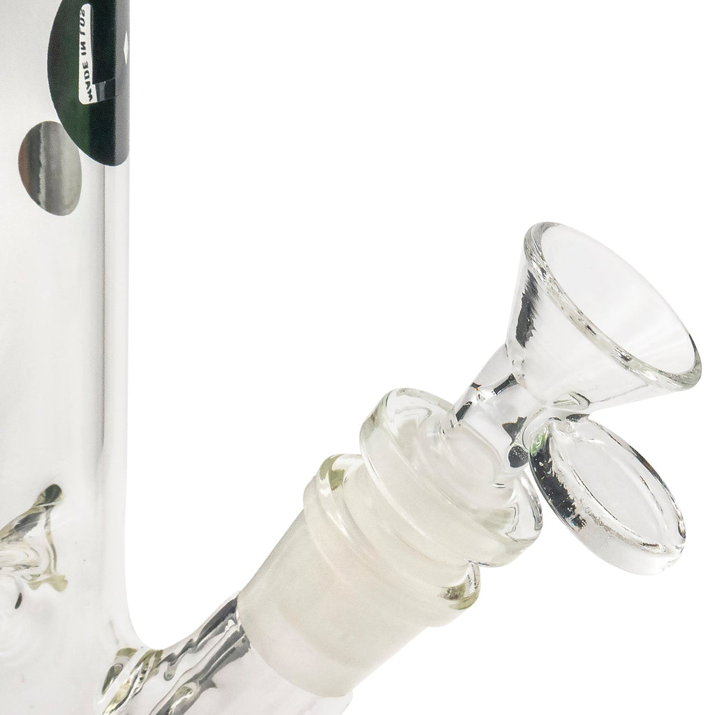 LA Pipes - "No BS" 8 Inch Straight Bong