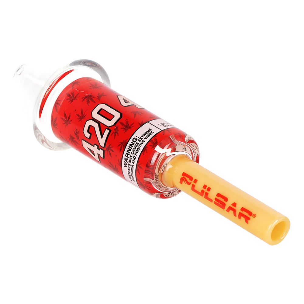 Pulsar ~ Bottle Rocket Glass Joint & Cone Holder - 6.5"