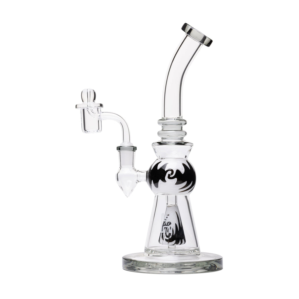 Human Grade - 10" Mini Gumball Rig Glass Water Pipe