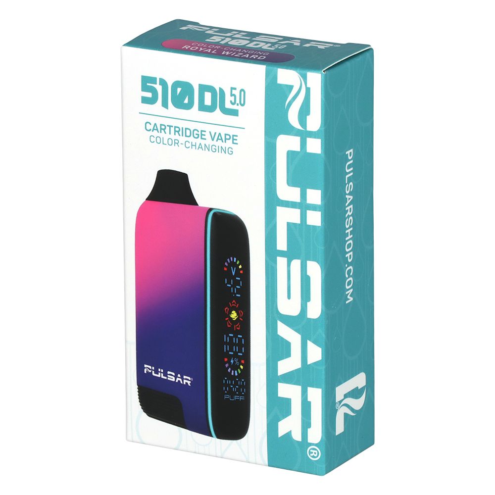 Pulsar ~ 510 DL 5.0 Precision Voltage Control LCD Screen Vape Bar | Thermo Series | 1000mAh
