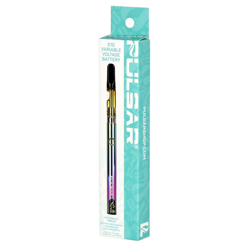 Pulsar ~ Digital Display Slim Variable Voltage 510 Vape Battery | 400mAh