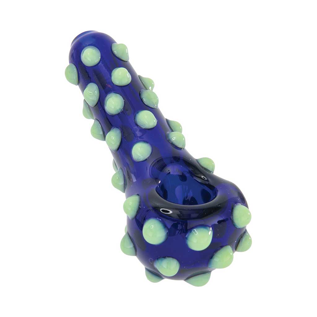 KushRx - POLKA DOT SPOON STUFFED HAND PIPE