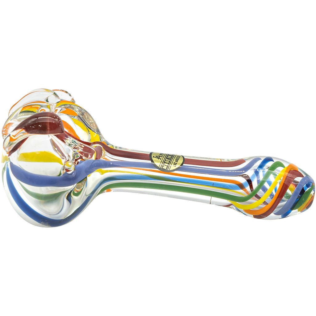 LA Pipes - Rainbow Ripper Spoon Pipe