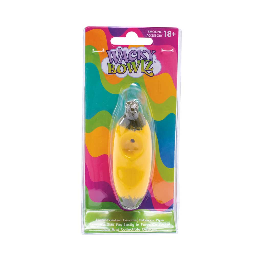 WACKY BOWLZ ~ BANANA CERAMIC PIPE