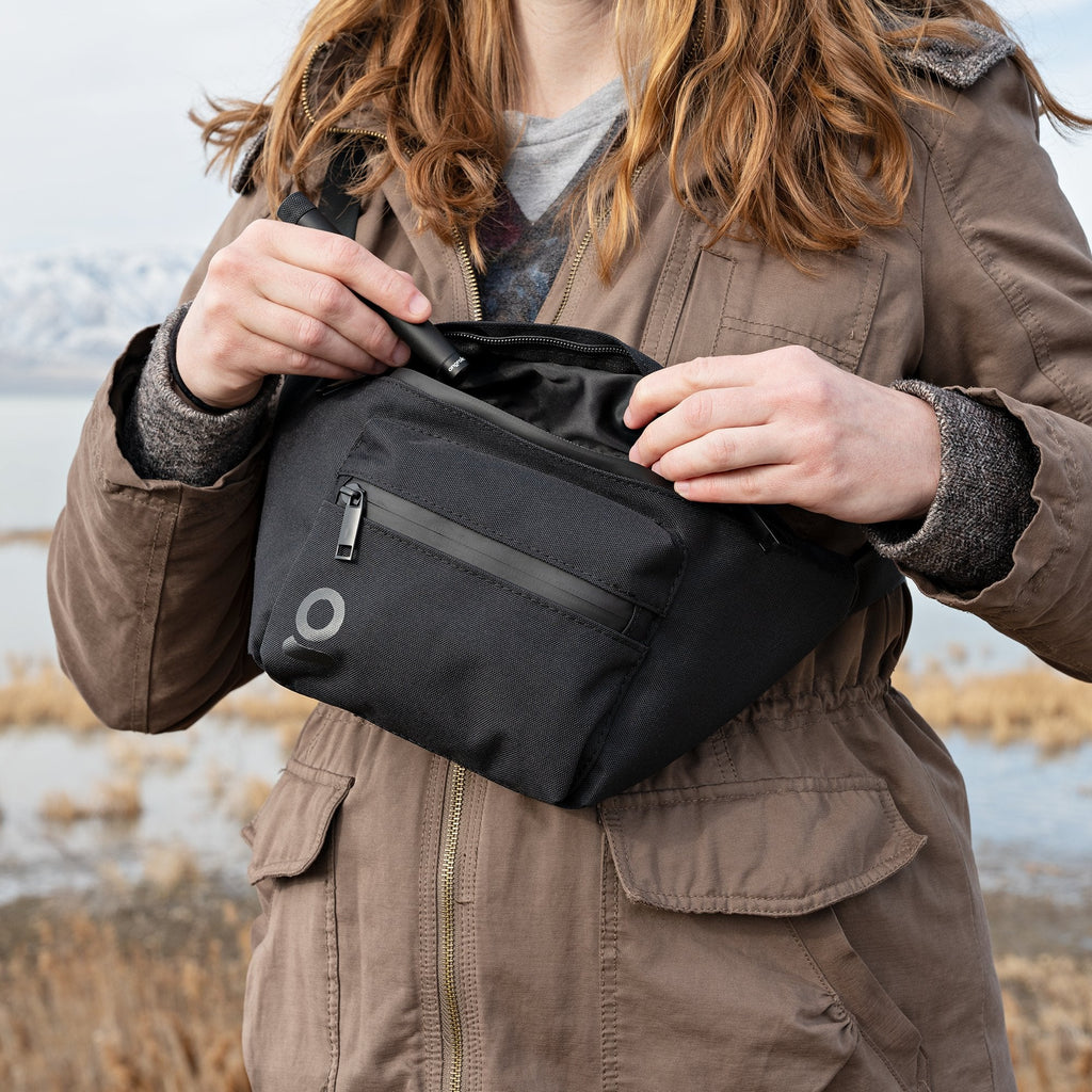 Ongrok - Carbon-lined Fanny Pack / Travel Pouch
