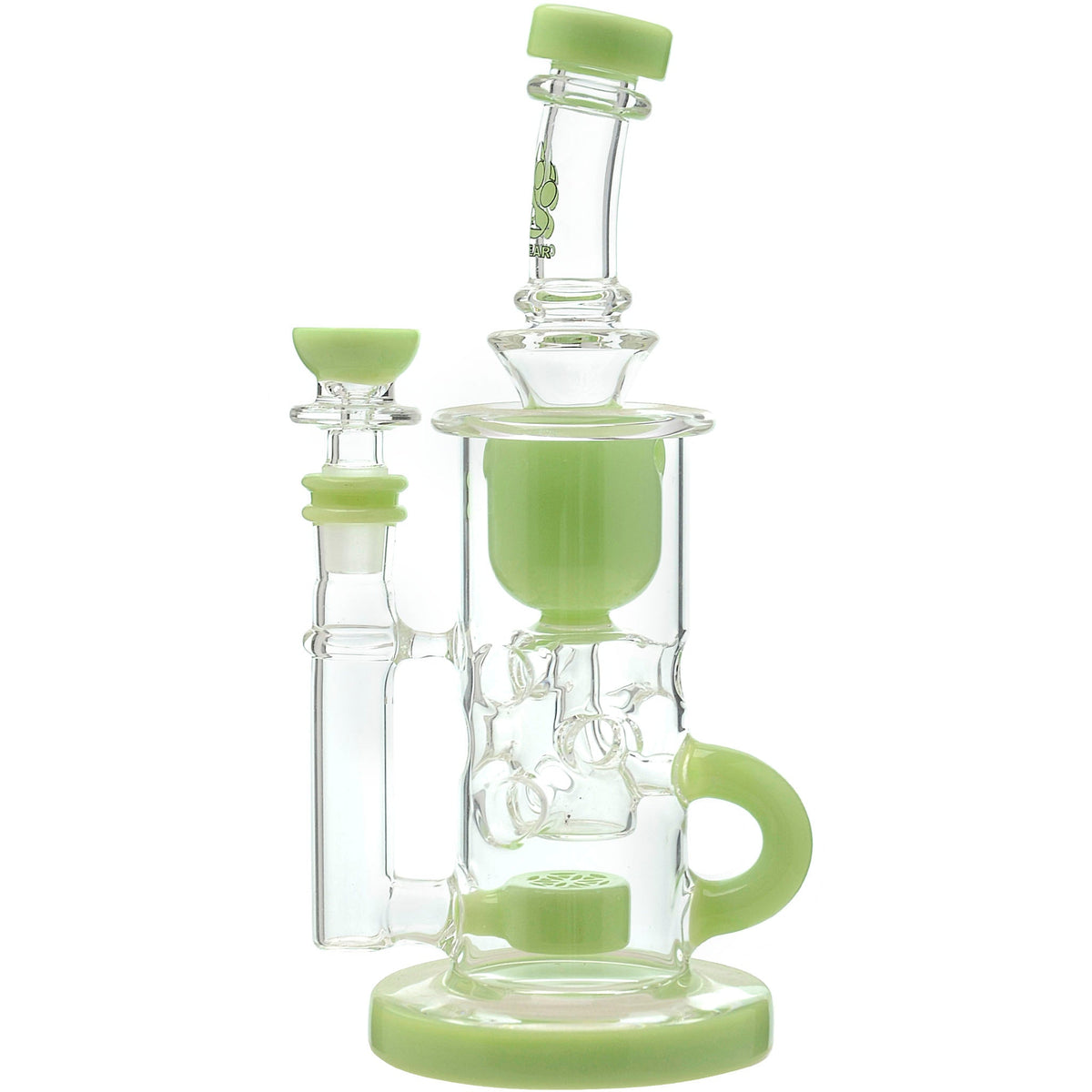 Calibear - Cascade Flower Of Life Klein Recycler Dab Rig
