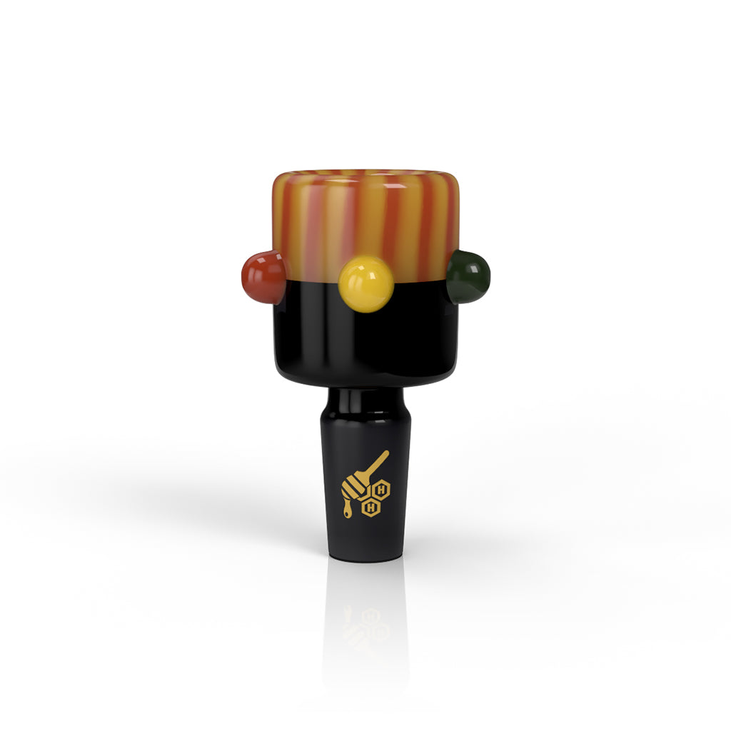 Honeybee Herb ~ CANDY FLAME HEAD BONG BOWL