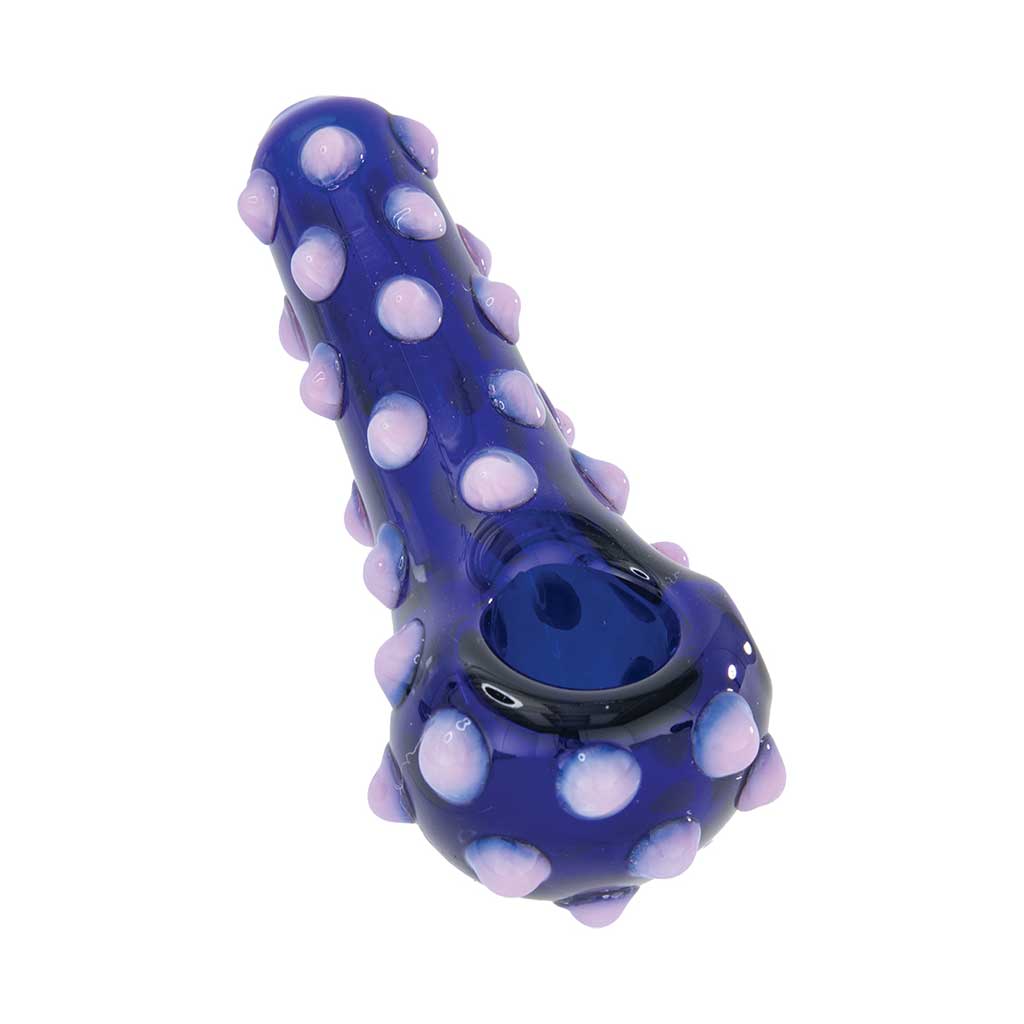 KushRx - POLKA DOT SPOON STUFFED HAND PIPE