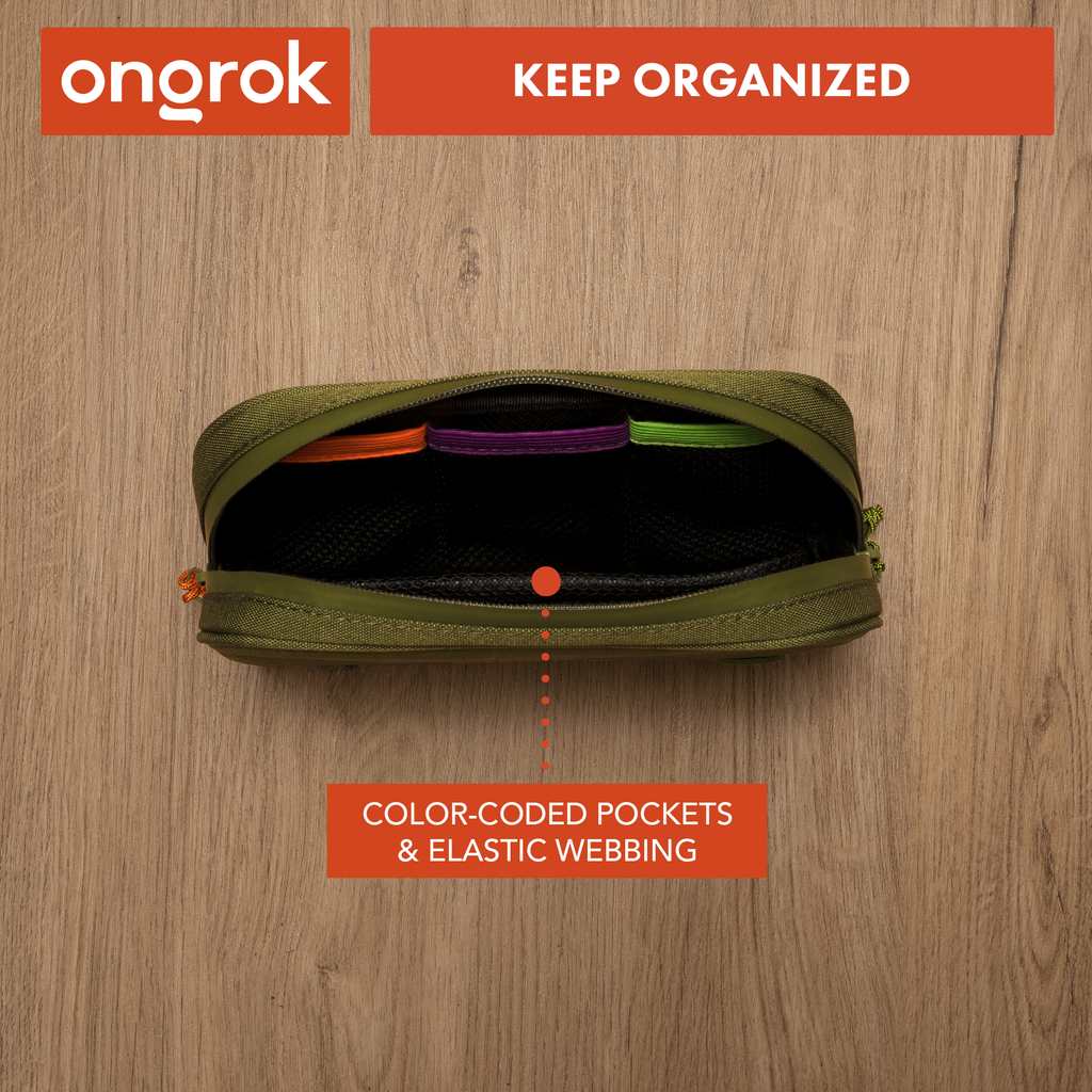 Ongrok - Carbon-lined Wallets with Combination Lock V 2.0 | 3" Sizes (Small, Medium, Large)