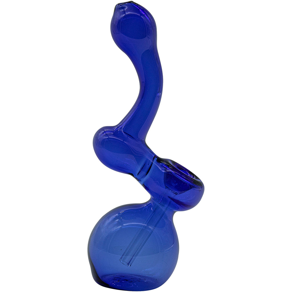 LA Pipes - "Sherbub" Glass Sherlock Bubbler Pipe (Various Colors)