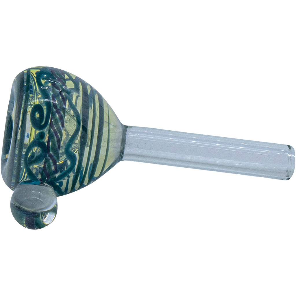 LA Pipes - Painted Warrior Pull-Stem Slide Bowl