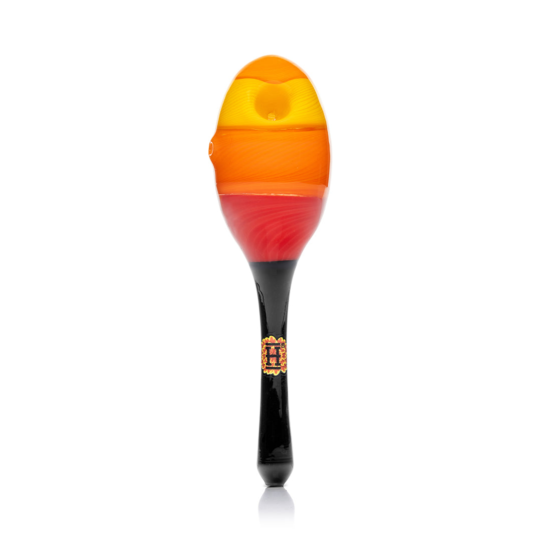 HEMPER - Dia De Los Muertos Maraca Hand Pipe