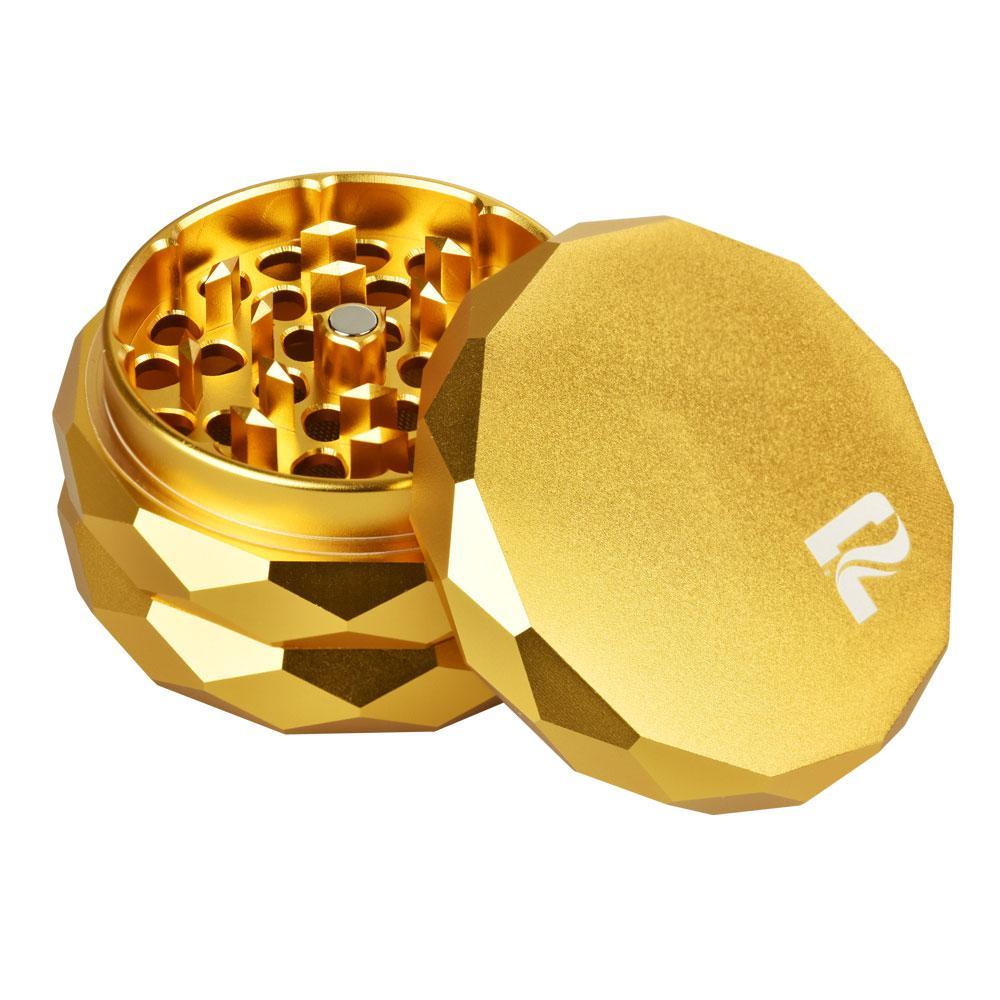 Pulsar ~ Diamond Faceted Aluminum Herb Grinder