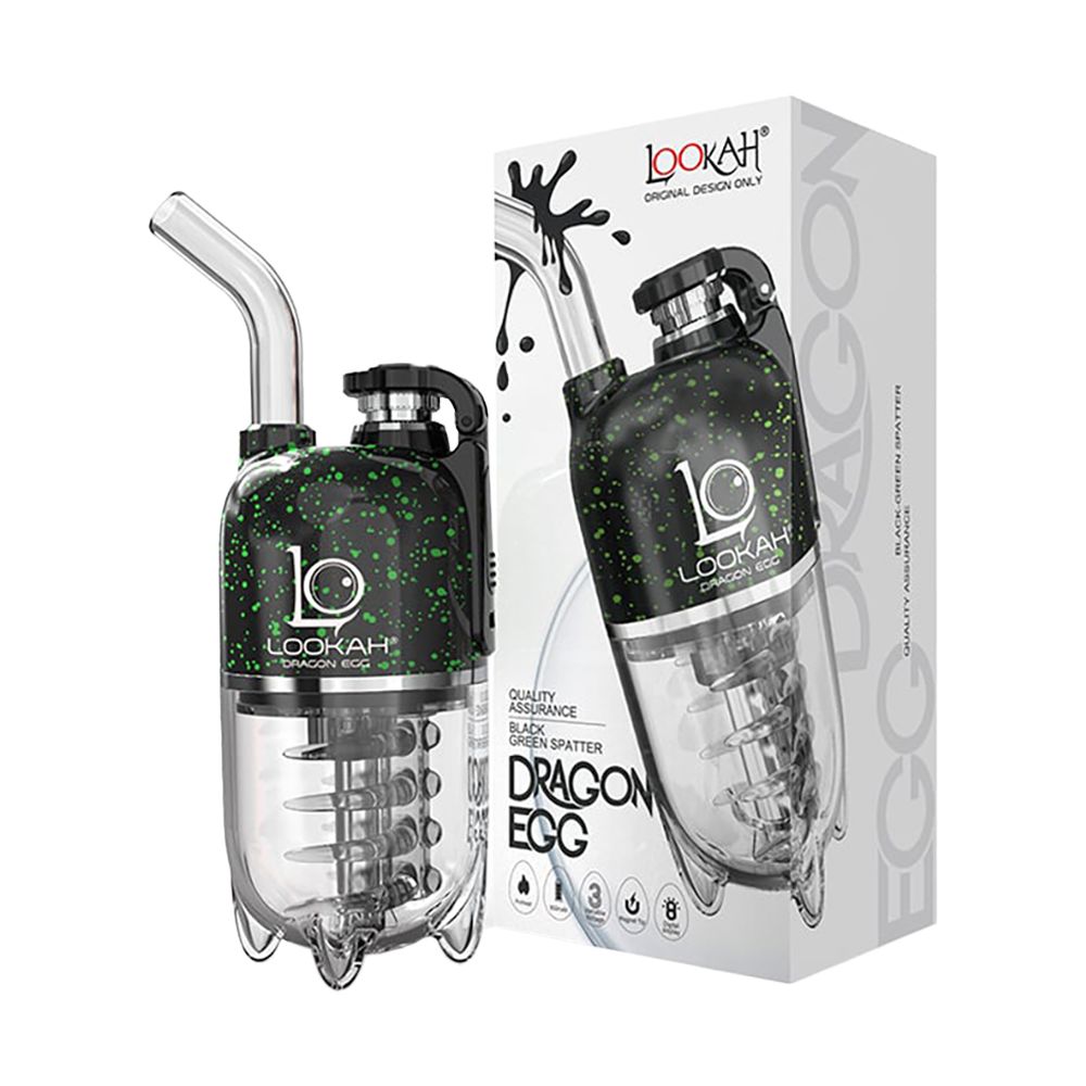 Lookah ~ Dragon Egg eRig Bubbler | Spatter Edition | 950mAh