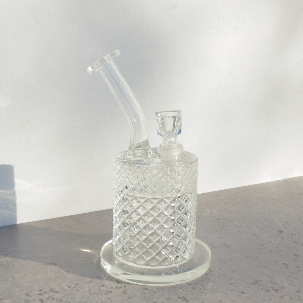 Jane West ~ Twenties Collection Water Pipe | Clear