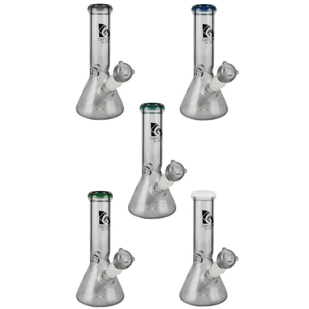 Diamond Glass -Sugar Beaker Bong