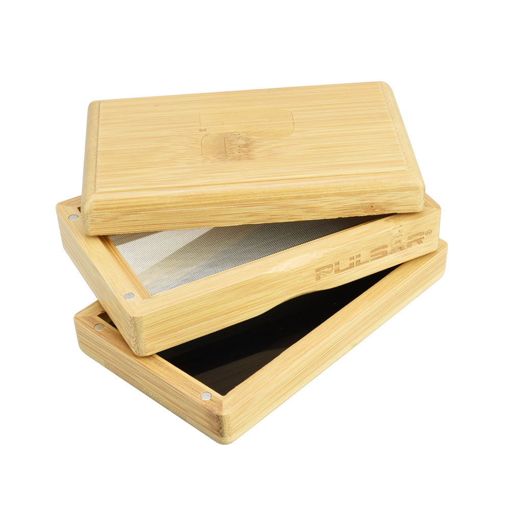 Pulsar ~ Bamboo Sifter Box
