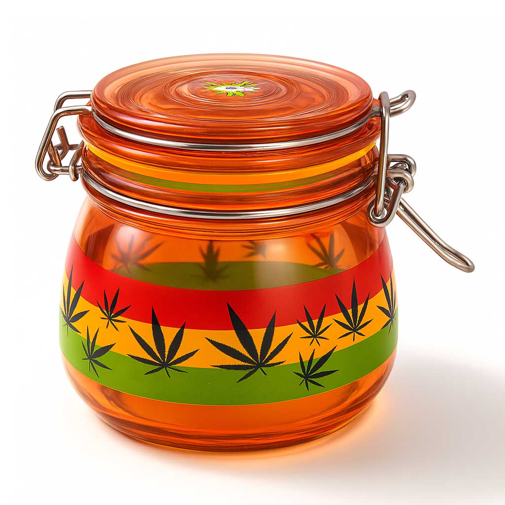 FUJIMA AIRTIGHT GLASS STASH JAR