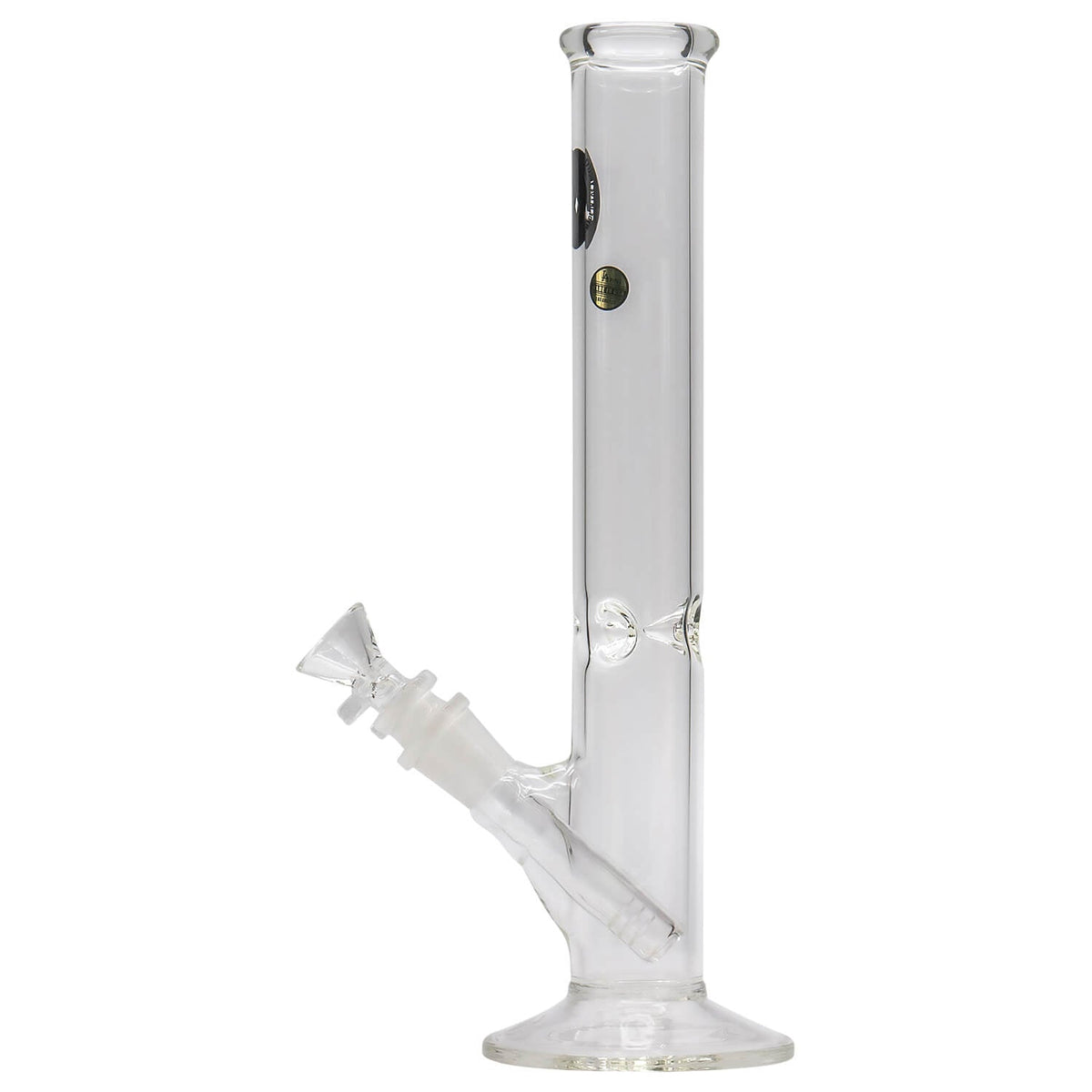 LA Pipes - 12" Clear Straight Shot Bong