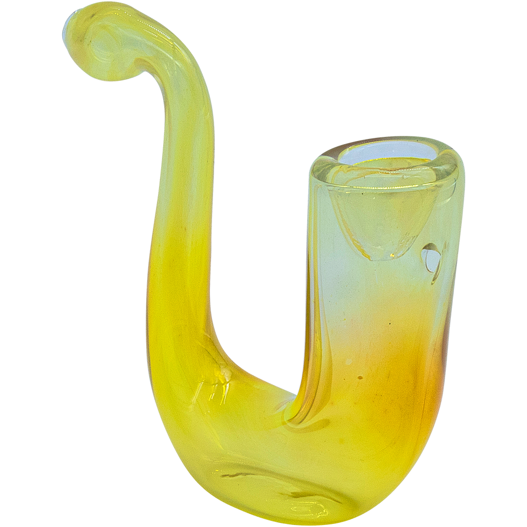 LA Pipes - "Calabash" Fumed Glass Sherlock