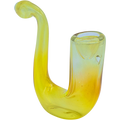 LA Pipes - "Calabash" Fumed Glass Sherlock