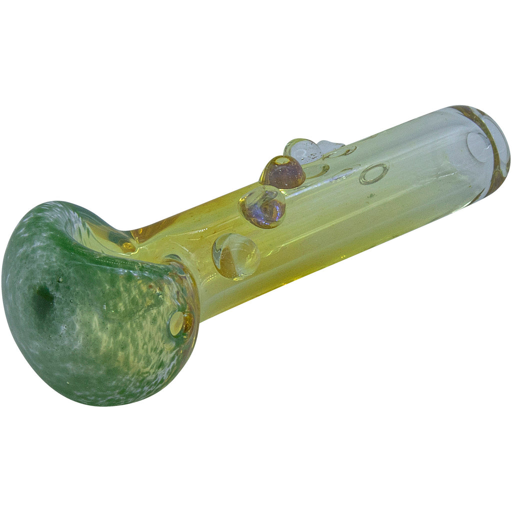 LA Pipes - "Razorback" Silver Fumed Mini Spoon (Various Colors)