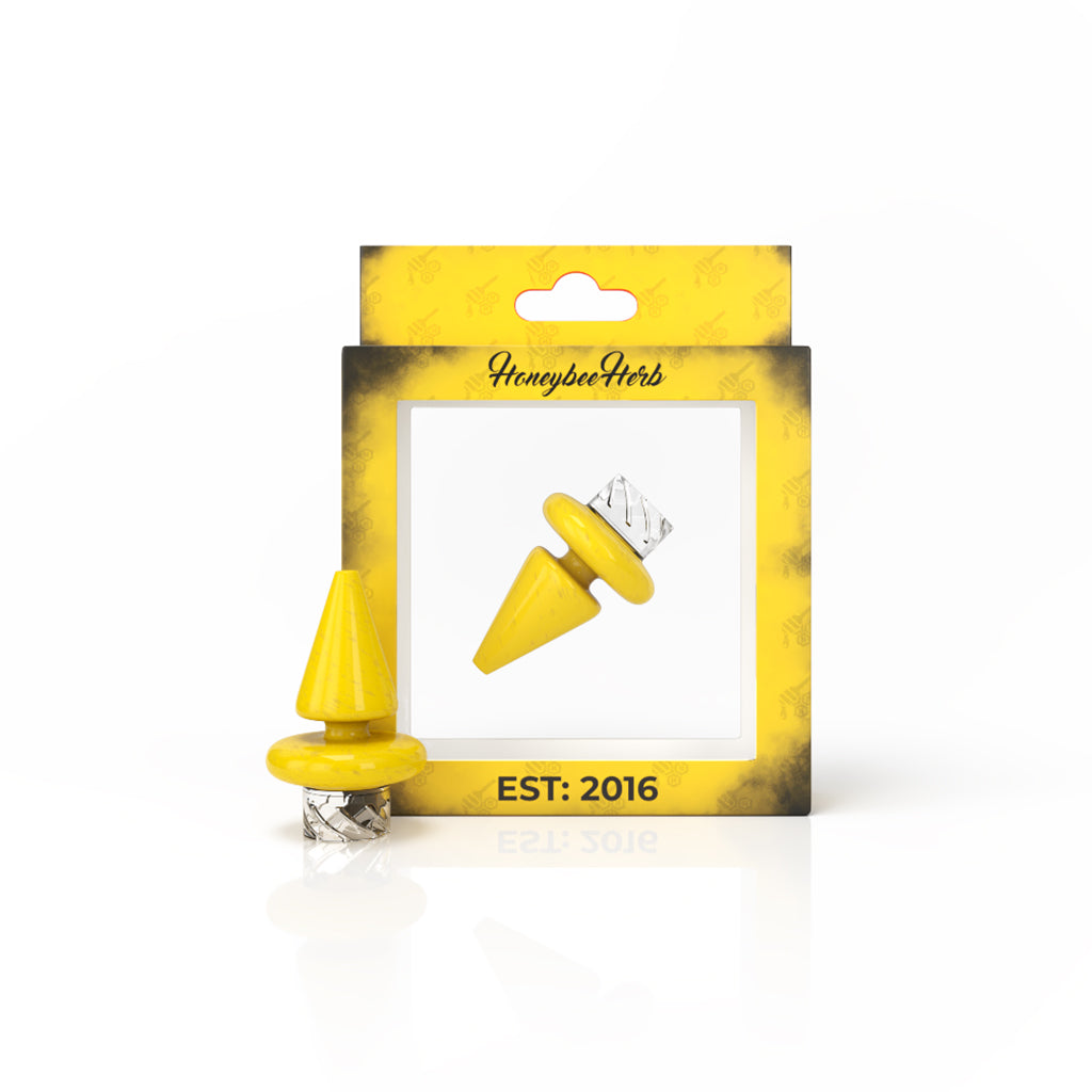 Honeybee Herb ~ Triangle Spinner Carb Cap