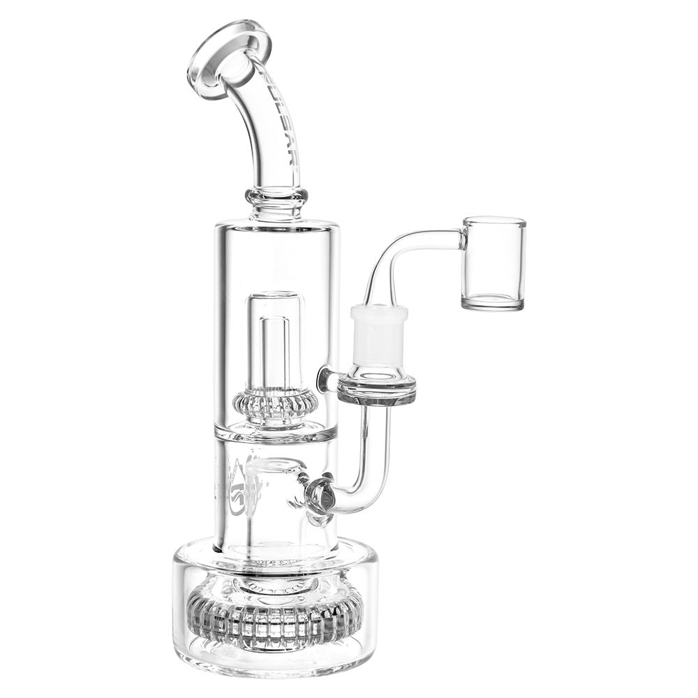 Pulsar ~ Double Tier Glass Dab Rig - 10" / 14mm F