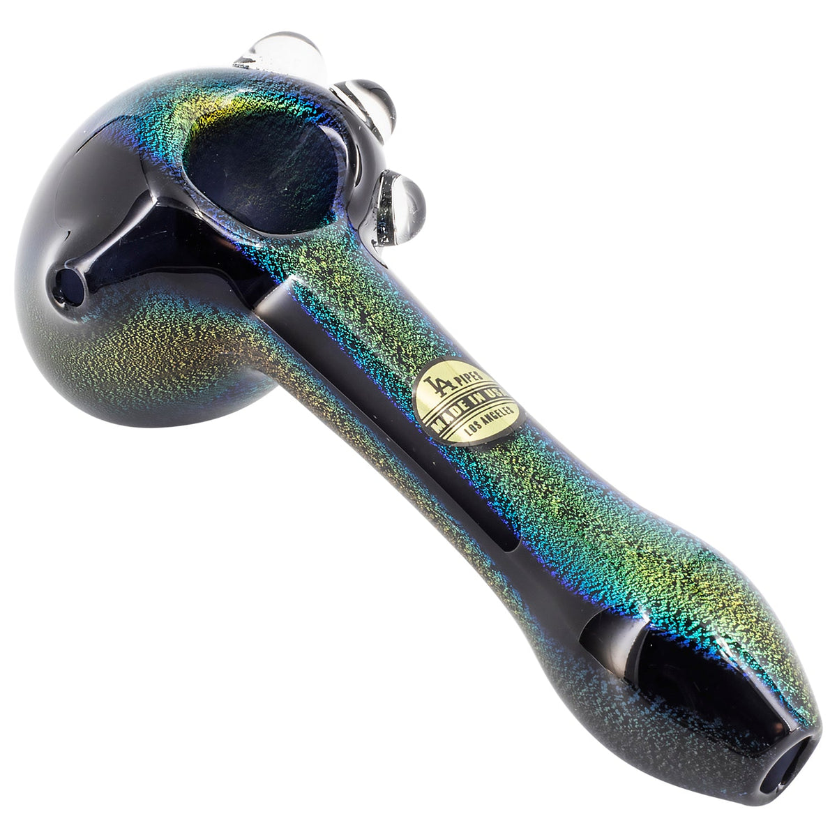LA Pipes - Galaxy Dichroic Drooper Hand-Pipe