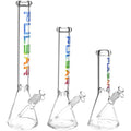 Pulsar ~ Illustrious Glass Beaker Water Pipe | 14mm F | Colors Vary