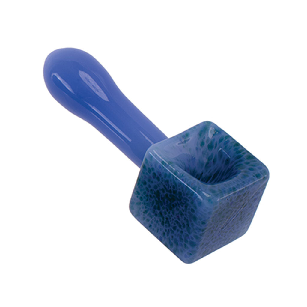 Honeybee Herb - ICE-CUBE GLASS HAND PIPE
