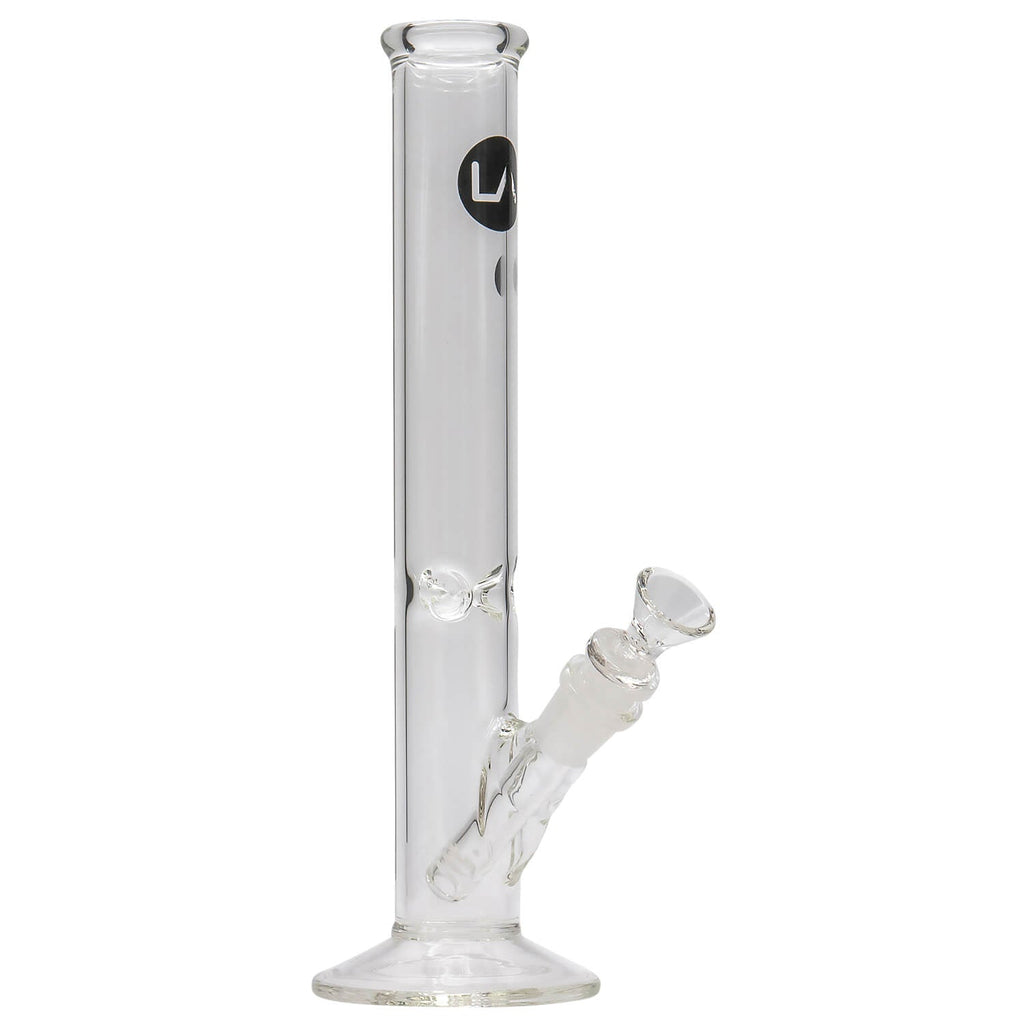 LA Pipes - 12" Clear Straight Shot Bong