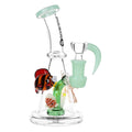 Pulsar ~ Just Keep Swimming Glass Water Pipe - 6.5" / 14mm F