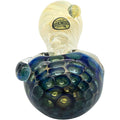 LA Pipes - "The Hive" Honeycomb Color Changing Glass Pipe