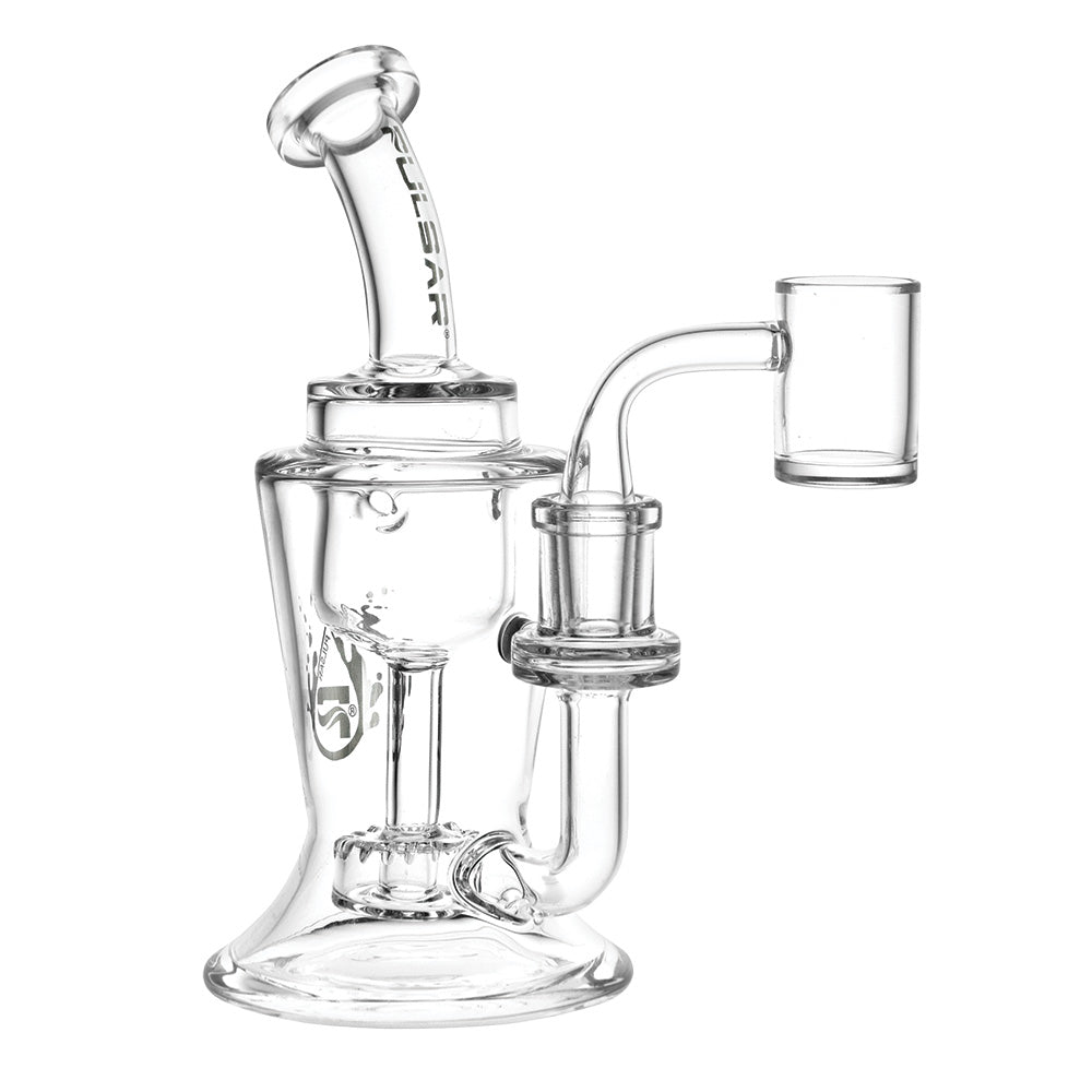 Pulsar ~ Incycler Rig w/ Circ Perc - 6.75" / 14mm F / Clear