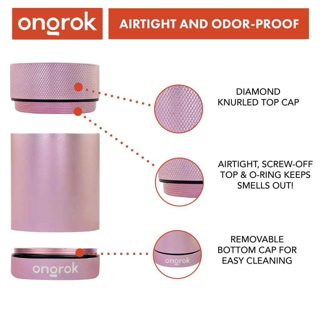 Ongrok - Aluminum Metal Storage Jar